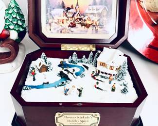THOMAS KINKADE MUSIC BOX