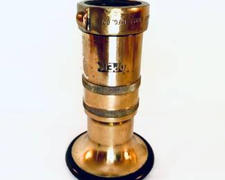 BRASS FIREHOSE NOZZLE
