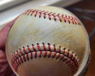 Kirby Puckett signed baseball