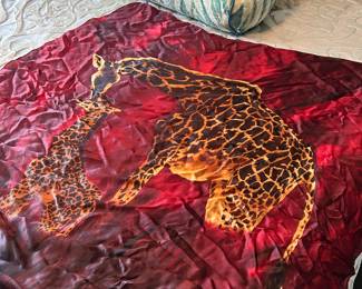 silk Giraffe scarf
