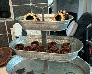 tall three tiered server