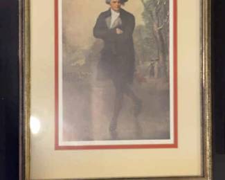 Gilbert Stuart The Skater Framed Print