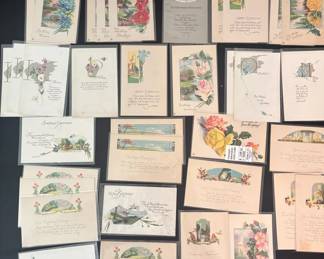 Vintage Postcard Birthday Cards