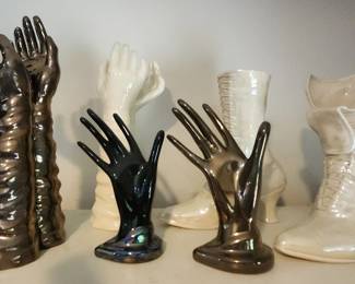 Ceramic Prayer Hands Hands and Boots