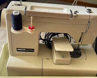 Necchi Sewing Machine In Case