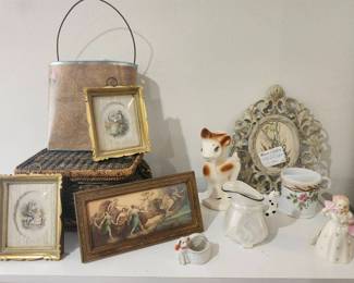 Porcelain Framed Art and Other Decor
