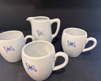 German DAF Milk Pitcher And Cups