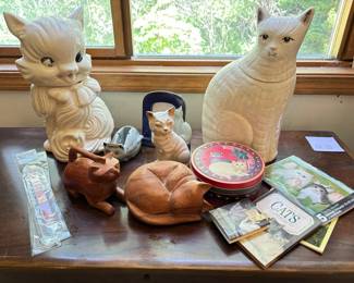 Cat Themed Cookie Jars Other Cat Collectibles