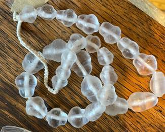 A Mix Of Beads Glass And More