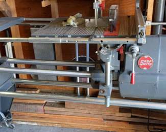 Shop Smith Wood Working Machine With Accessories