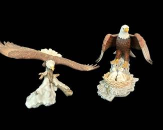 Crystal Cathedral Ministries Eagles Club Porcelain Figurines