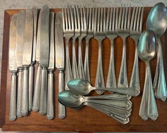 WM Rogers Nickel Silver Flatware