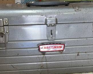 Craftsman Hand Carry Toolbox with Craftsman Wrenches Screwdrivers and More