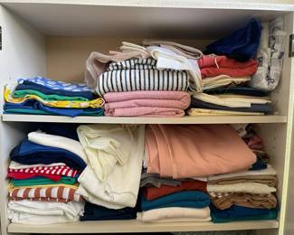 Box Of Quilting Cottons Plus Stretch Fabrics And More