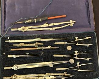 Vintage Drafting Set