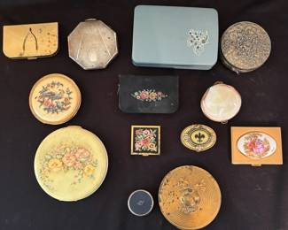 Vintage Compacts Revlin Coty Dorothy Gray and Others
