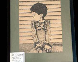 Ink Drawing By J Williamson
