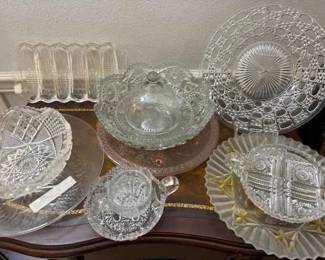 Glass Serving Pieces