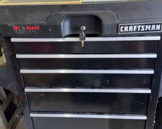 Craftsman Ball Bearing Griplatch Tool Chest with Tools