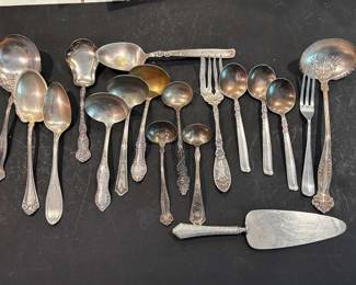 Vintage Serving Spoons And More