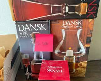 Danish Modern Glass By Dansk