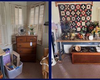 27.Dresser and Large Mans Work Bench