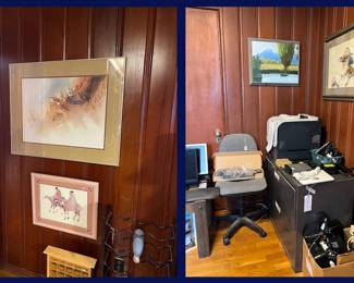 48. Wall Art Office and Office Space