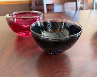 Kosta Boda bowls