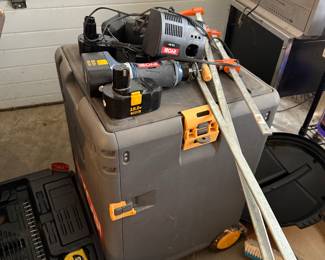 Ryobi portable tool box