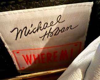 Vintage Michael Hoban USA leather jacket