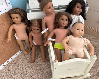 American Girl Dolls & Bitty Baby