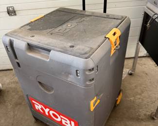 Ryobi power tools & cart