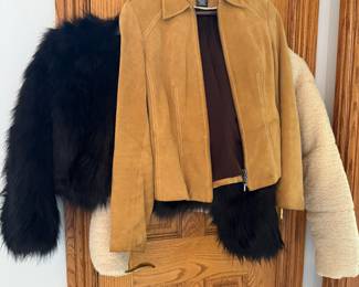 George Me by Mark Eisen women's suede jacket