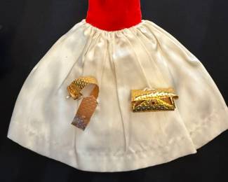 Barbie outfit; with belt & purse