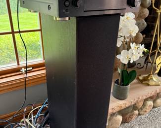 Yamaha receiver; Klipsch speakers