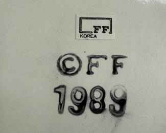 Fitz & Floyd plate