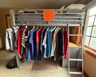 Sports jackets, jerseys, Nike, etc