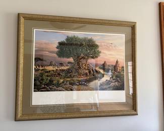 Disney's Animal Kingdom by Clive Kay, signed & numbered
