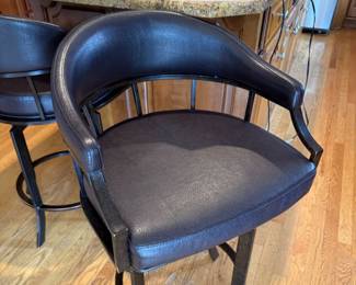 Swivel bar stools