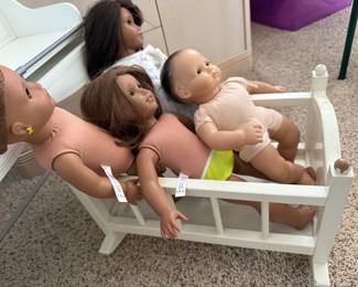 American Girl dolls & Bitty Baby