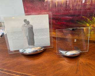 Nambe Elbow picture frames