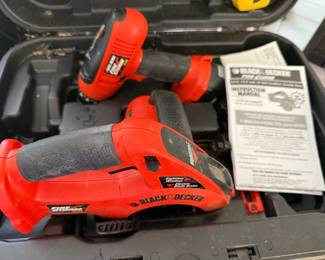 Black & Decker power tools