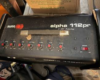 Vintage Sunn Alpha 112R guitar combo amplifier 1970s