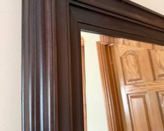Ethan Allen Signature Collection beveled floor mirror
