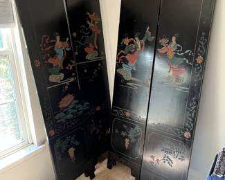 Japanese room divider screens