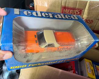 Die cast airplanes and automobiles