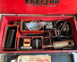 Vintage erector sets