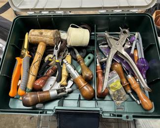 Leather working tools-set