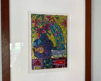 Woodblock Art by Seung Lee