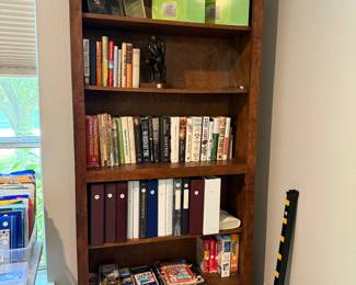 Bookcase, Books, Photo Albums, etc.